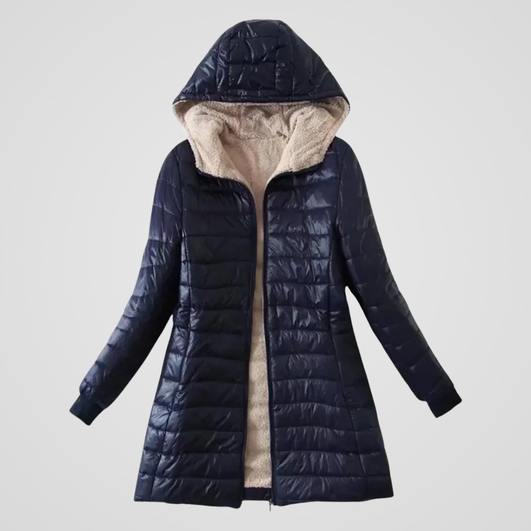 Amelia | Warm Easy Hooded Winter Jacket