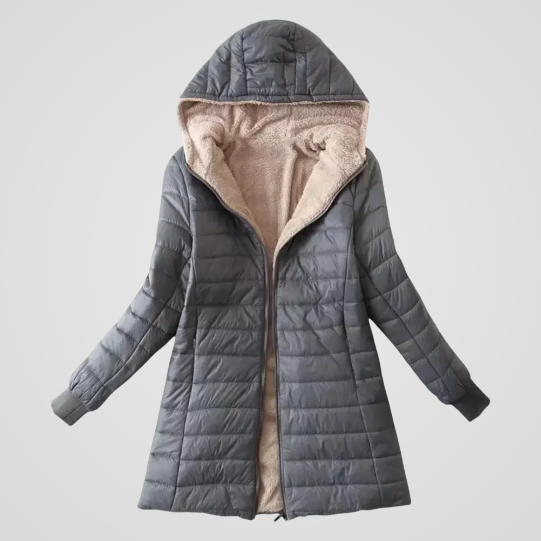 Amelia | Warm Easy Hooded Winter Jacket