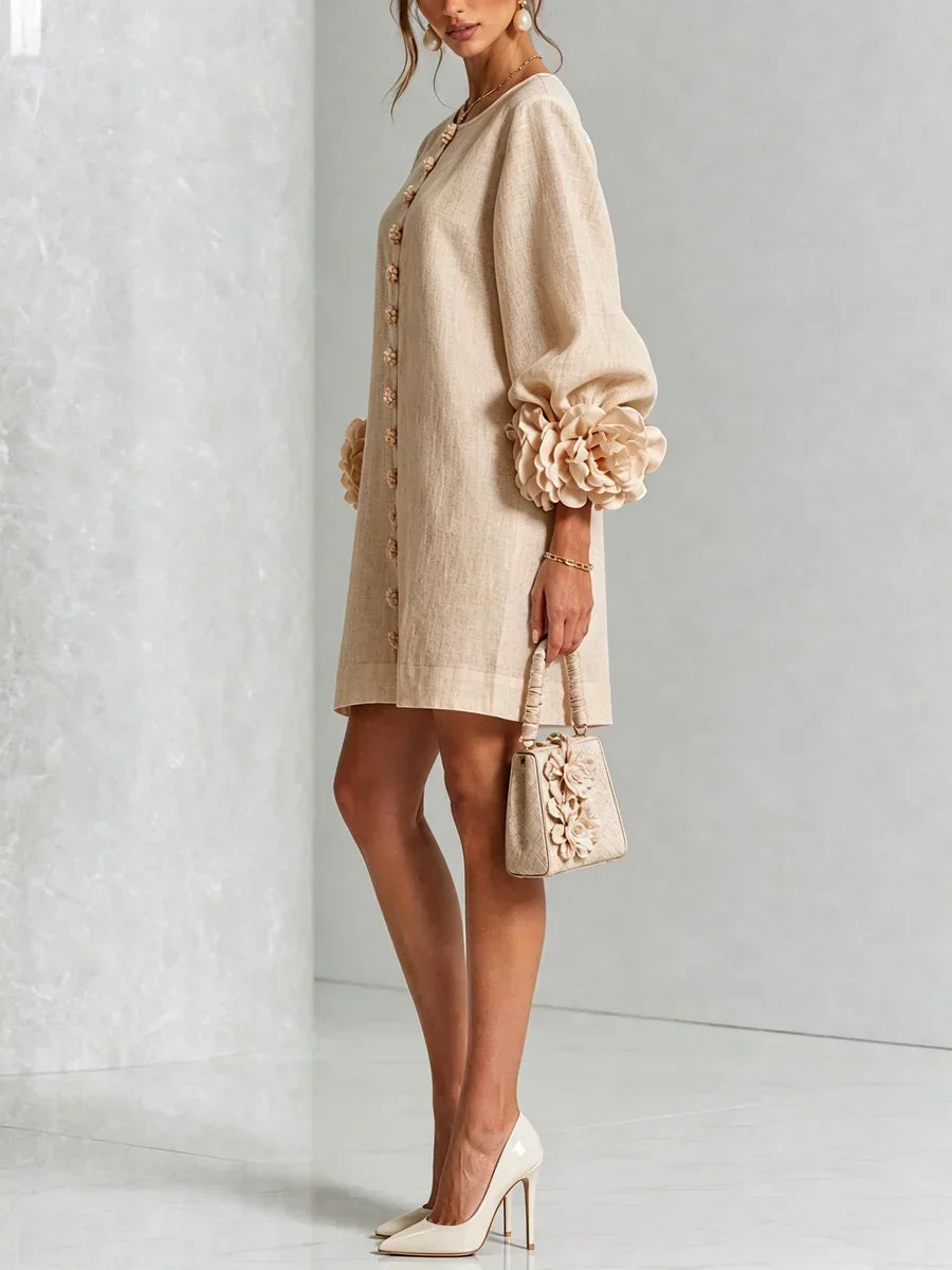 Ainsley | Button-Down Mini Dress