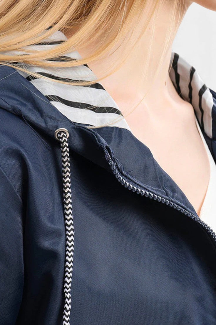 Aria Waterproof Jacket with Adjustable Hood