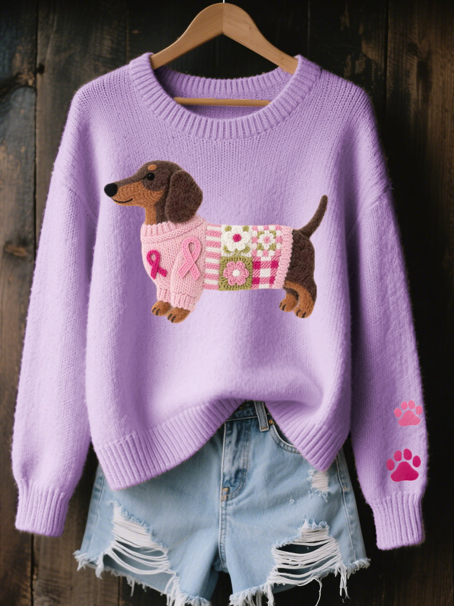 Bailey | Cozy Dog Lover Knit Sweater